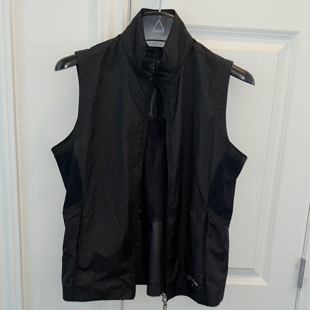 NWT Callaway Black Sleeveless Vest